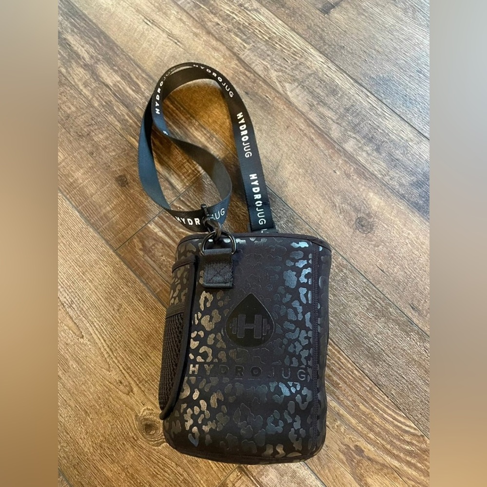 HydroJug Black and Gray Water Bag